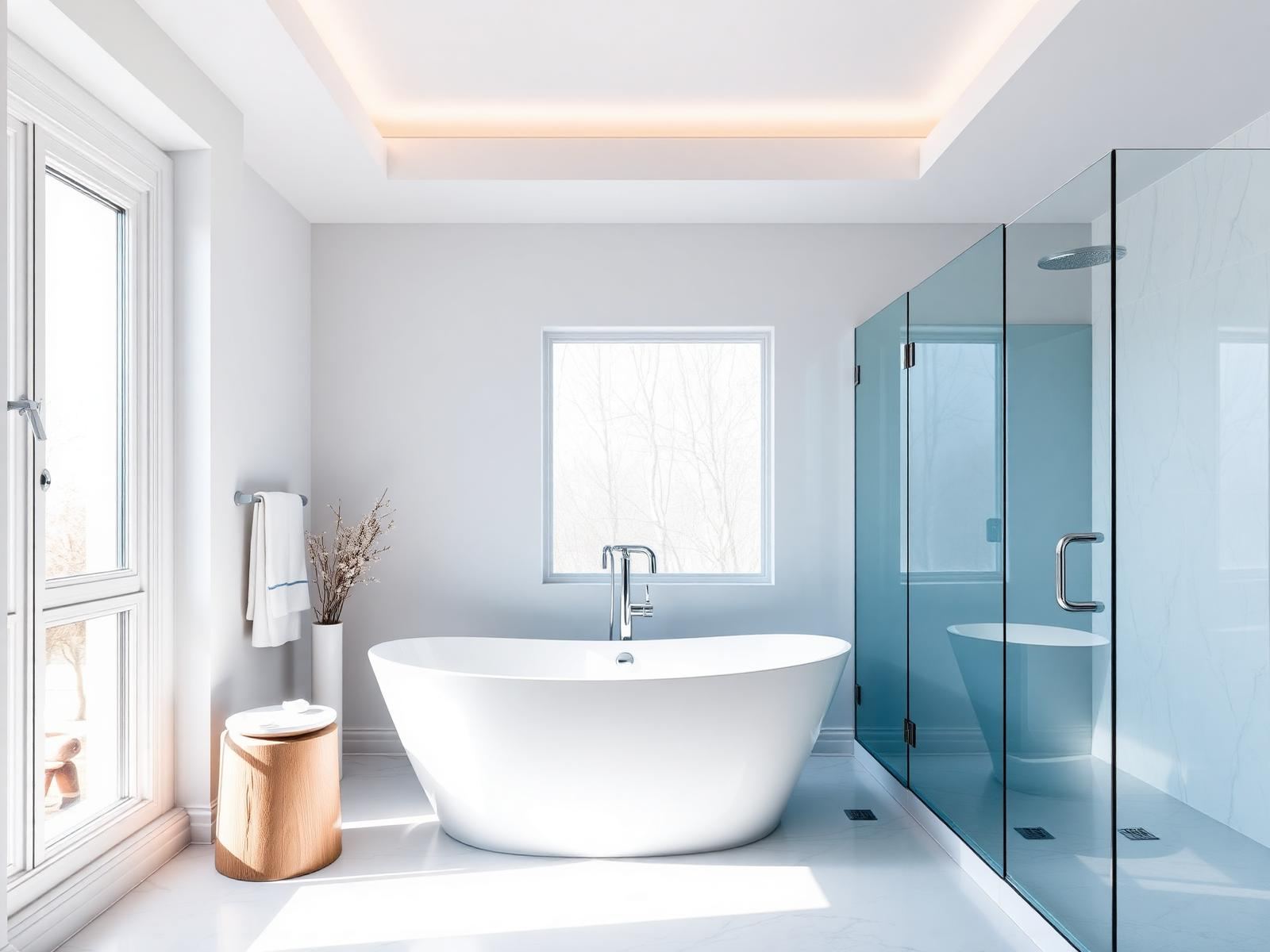 Modern luxury bathroom